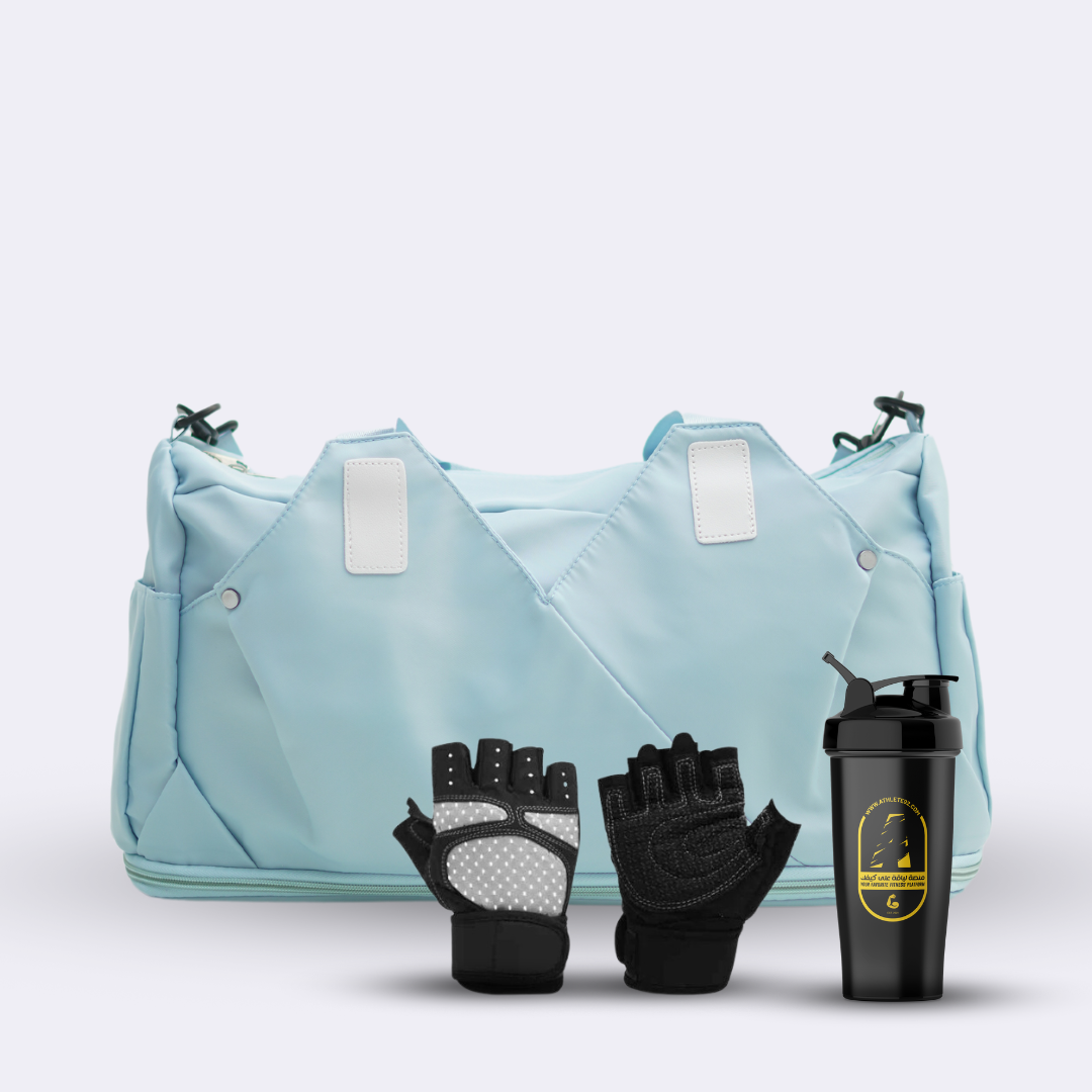 Fitness Bag + Gym Gloves