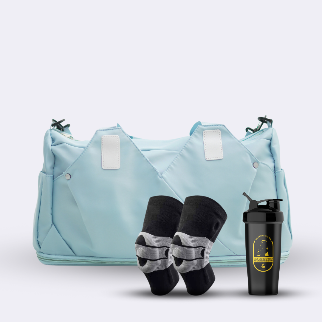 Fitness Bag + 2 Knee Support